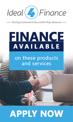 Finance available for these products and services by contacting Ideal4Finance directly now!